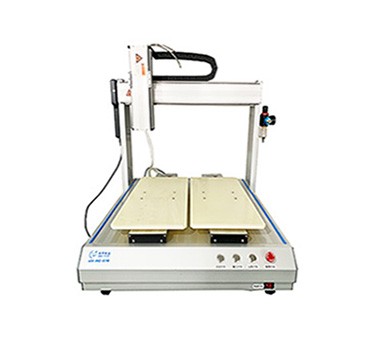 Dual station AB dispensing machine