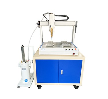 Silicone dispensing machine